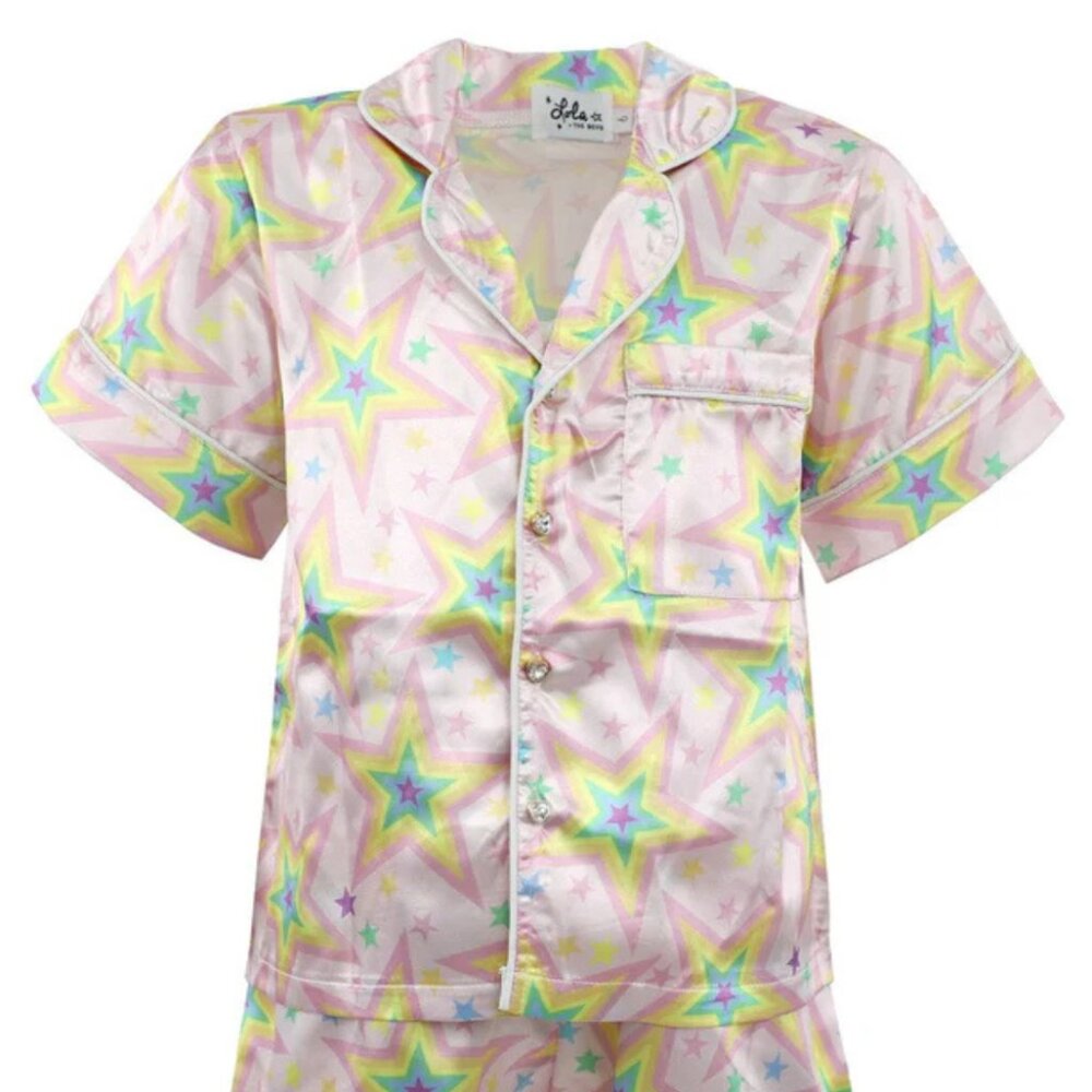 GIRLS Silky Short Set